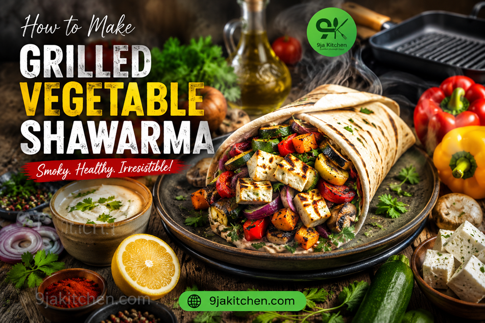 Grilled Vegetable Shawarma