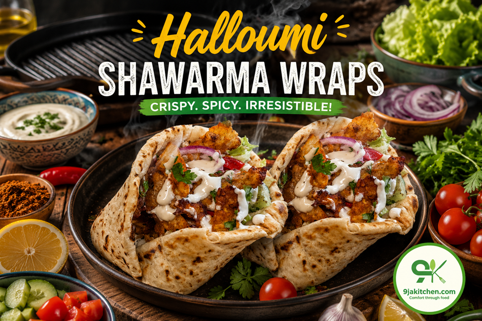 Halloumi Shawarma