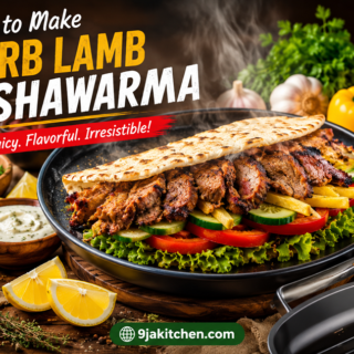 How to Make Herb Lamb Shawarma: A Fresh Savoury Delight 🌯✨ 18 Herb Lamb Shawarma