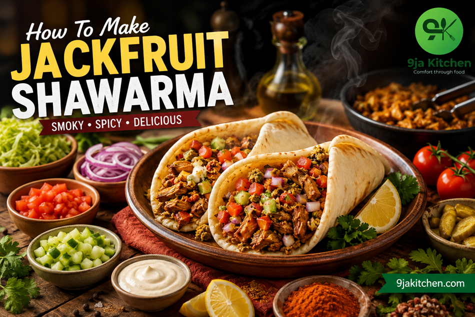 Jackfruit Shawarma