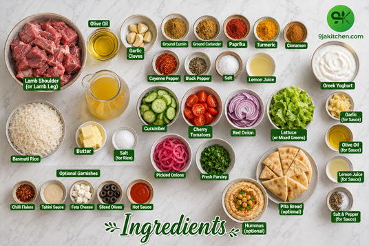 How to Make Lamb Shawarma Bowl: An Irresistible Flavour-Packed Delight🌯🥗 2 how to make Lamb Shawarma Bowl