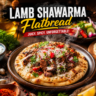 Lamb Shawarma Flatbread