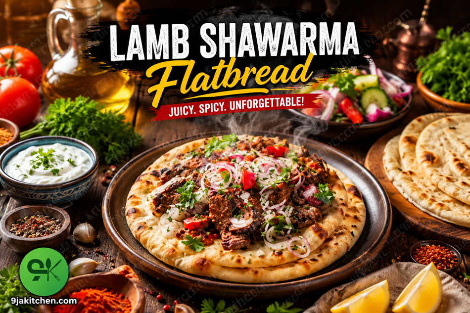 Lamb Shawarma Flatbread