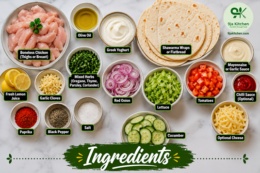 chicken wrap recipe