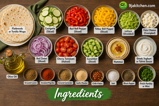 vegetarian shawarma recipe
