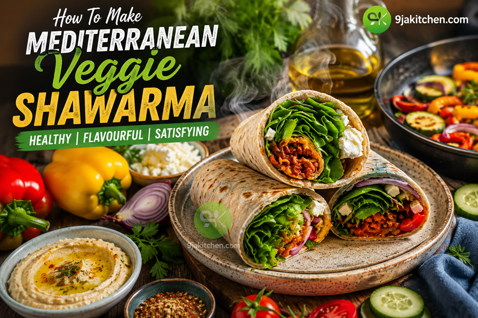 Mediterranean Veggie Shawarma
