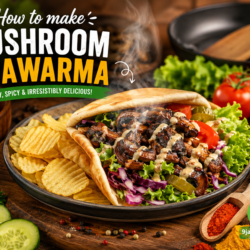 Mushroom Shawarma