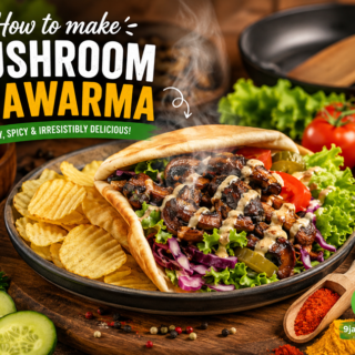 Mushroom Shawarma
