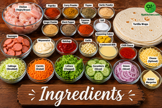 Nigerian shawarma recipe