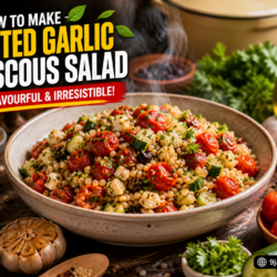 Roasted Garlic Couscous Salad