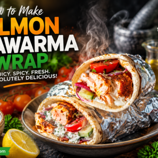 How to Make Salmon Shawarma Wrap: A Juicy Flavourful Delight šÆāØ 24 Salmon Shawarma Wrap