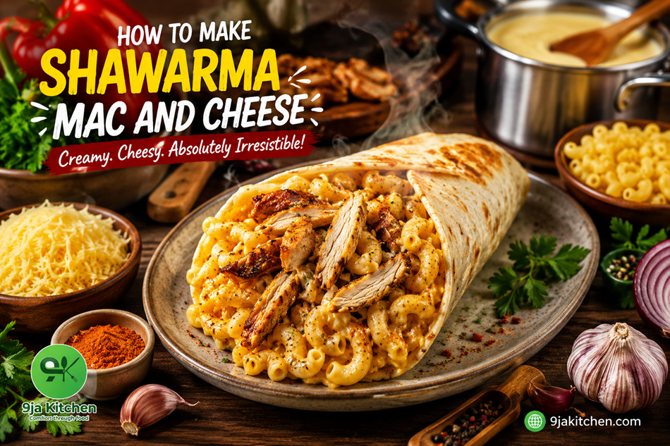 Shawarma Mac and Cheese