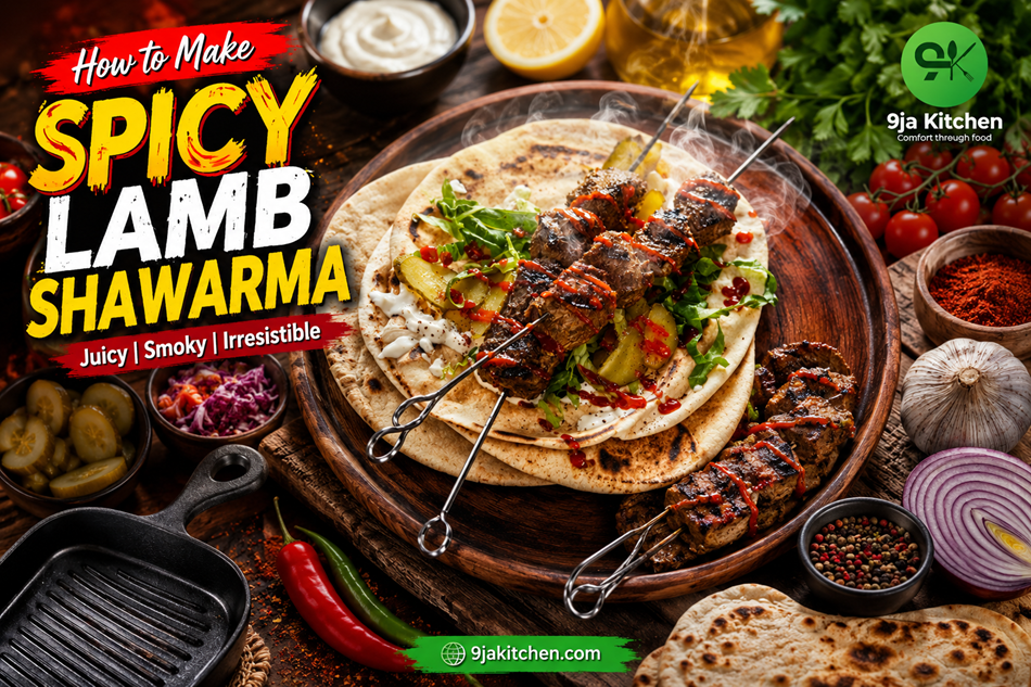 Spicy Lamb Shawarma