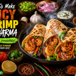 Spicy Shrimp Shawarma