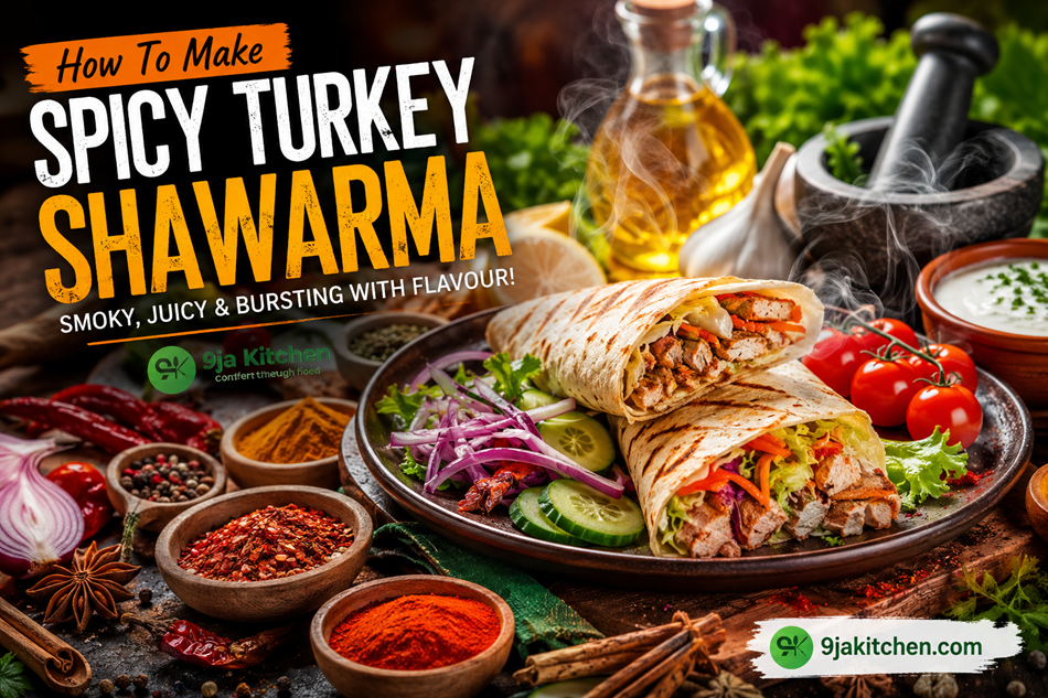 Spicy Turkey Shawarma