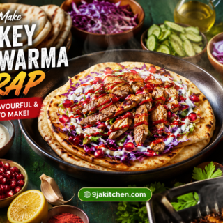 Turkey Shawarma Wrap