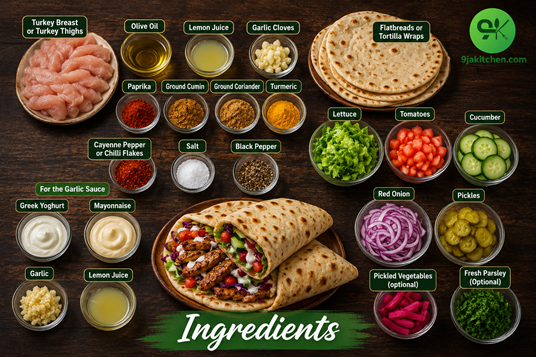 turkey wrap recipe