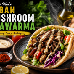 Vegan Mushroom Shawarma