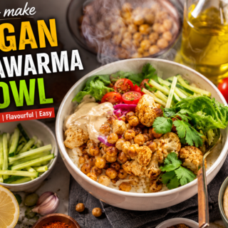 How to Make Vegan Shawarma Bowl: An Irresistible Flavour-Packed Delight🌯✨ 17 Vegan Shawarma Bowl