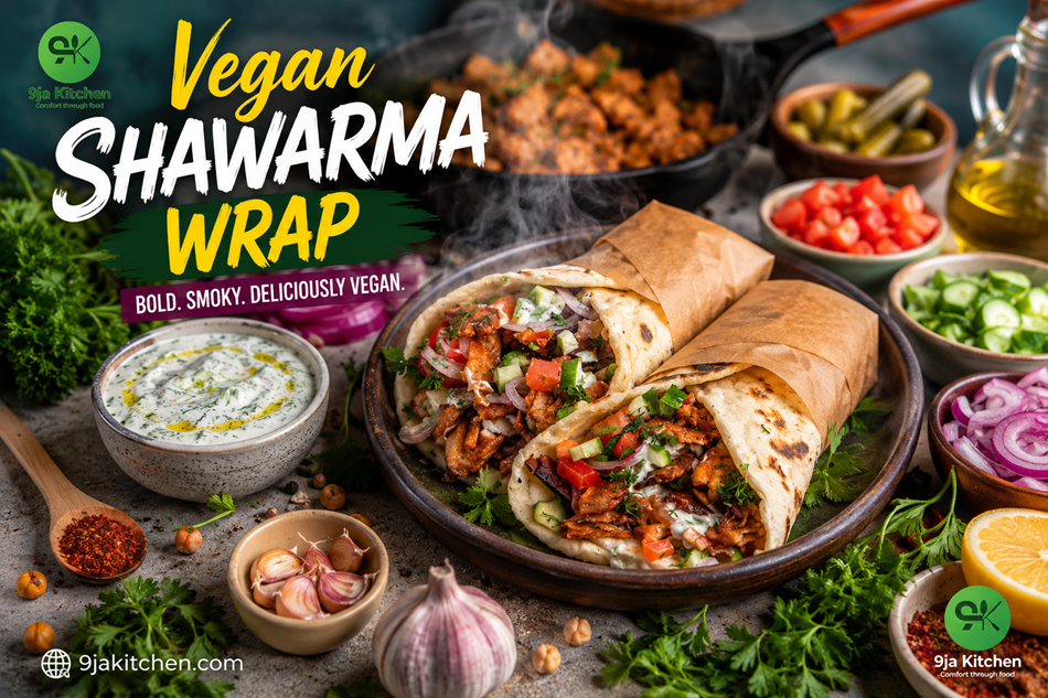 Vegan Shawarma Wrap