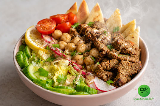 How to Make Lamb Shawarma Bowl: An Irresistible Flavour-Packed Delight🌯🥗 4 Middle Eastern lamb bowl