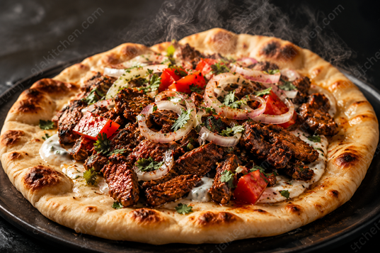 lamb flatbread recipe