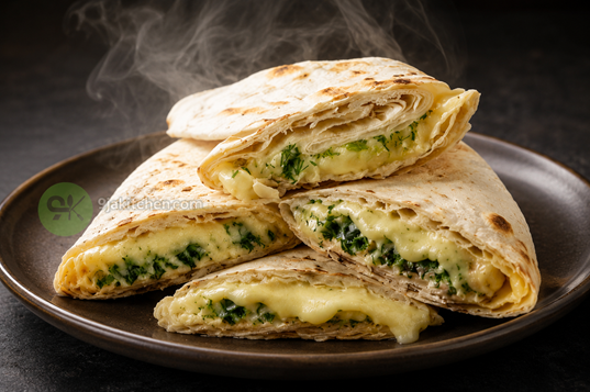 How to Make Mozzarella Shawarma: A Cheesy Irresistible Delight🌯🧀🔥 4 melted cheese shawarma