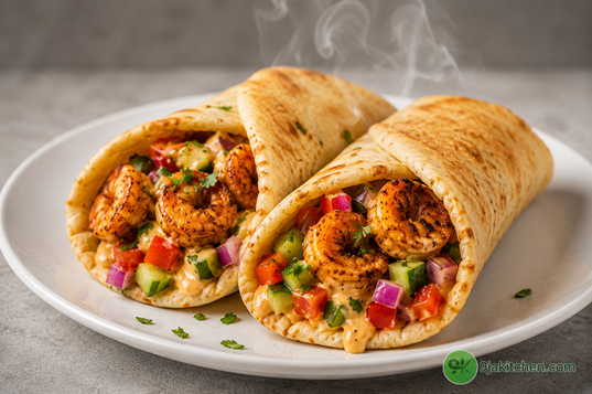 easy shrimp shawarma