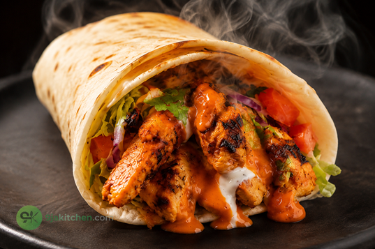 grilled chicken shawarma