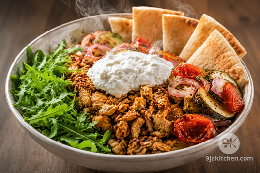 How to Make Turkey Shawarma Bowl: A Healthy Flavourful Delight 🌯🔥🥗 4 turkey shawarma recipe
