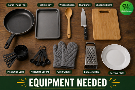 equipment with oven glove