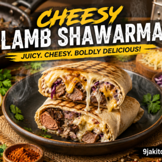 Cheesy Lamb Shawarma
