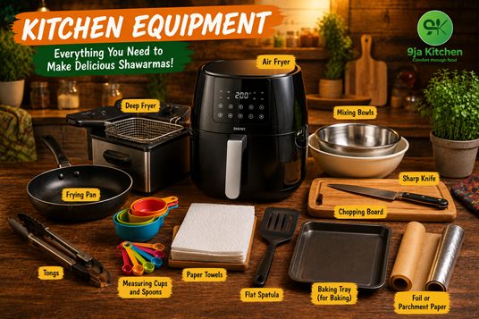 shawarma equipment with Air fryer and frying pan