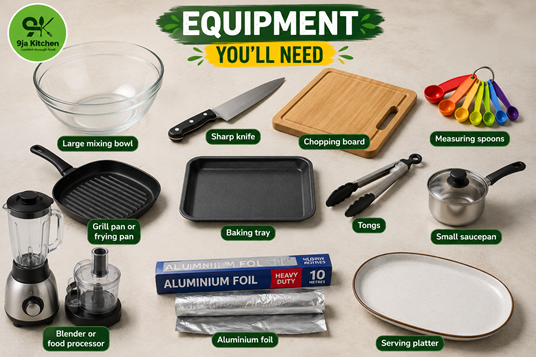 shawarma equipment with blender
