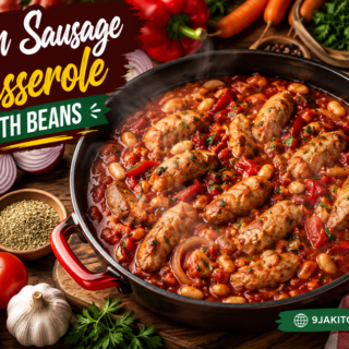 Quorn Sausage Casserole with Beans
