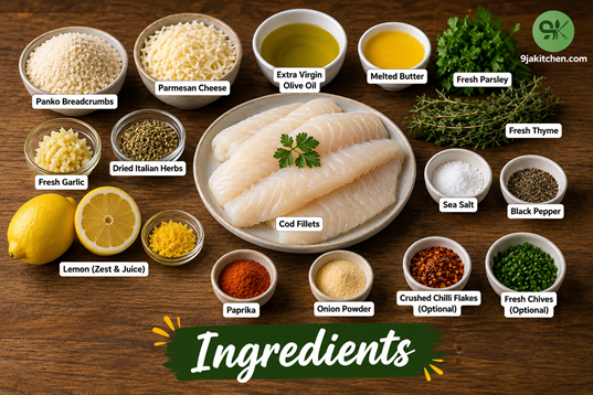 baked cod recipe