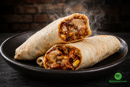 pitta bread shawarma