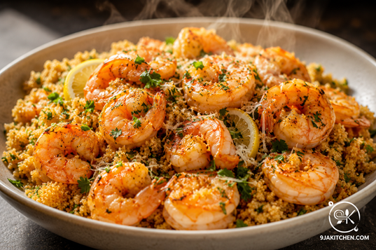 creamy seafood pasta