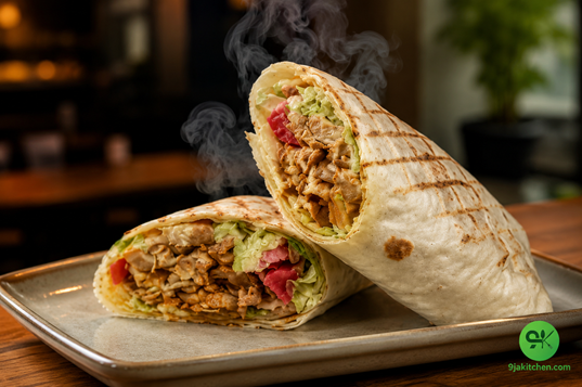 homemade gluten-free shawarma