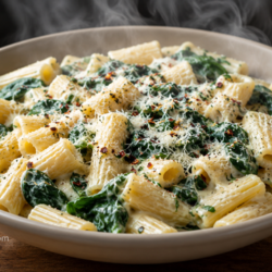 How to Make Goats Cheese and Spinach Protein Pasta: An Amazing Creamy Delight 🧀🍝✨ 5 healthy pasta dinner