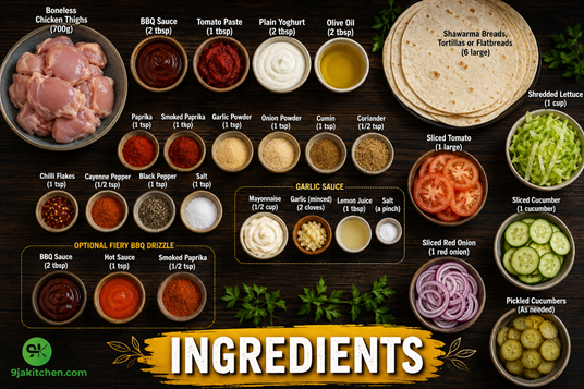 homemade shawarma recipe