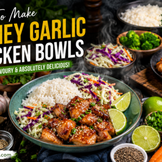 Honey Garlic Chicken Bowls