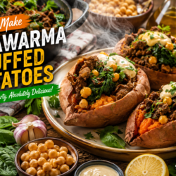 Shawarma Stuffed Potatoes