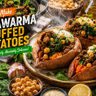 Shawarma Stuffed Potatoes