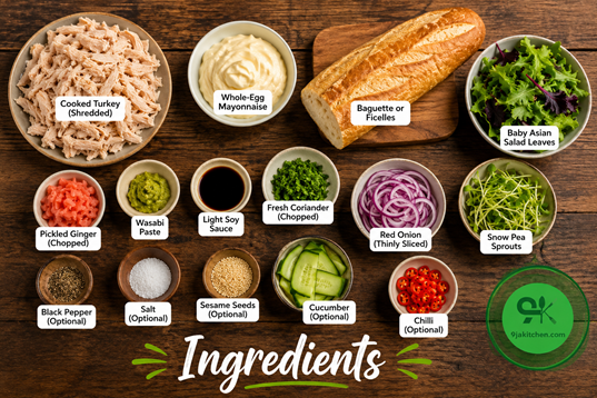Vietnamese Turkey Sandwich