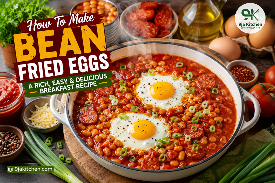 Bean Fried Eggs