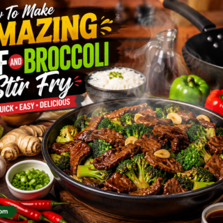 Beef and Broccoli Stir Fry