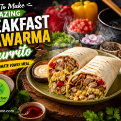 Breakfast Shawarma Burrito