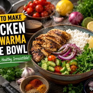 Chicken Shawarma Rice Bowl