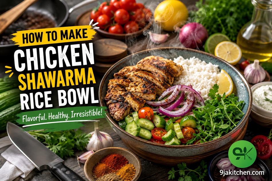 Chicken Shawarma Rice Bowl